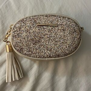 Aldo 2-in-1 Fanny Pack/Crossbody Glitter Bag
